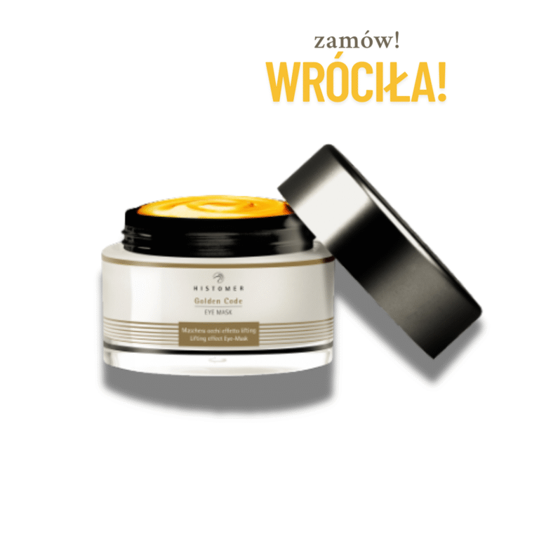Złota maska na okolice oka Golden Code Histomer od RB Cosmetics