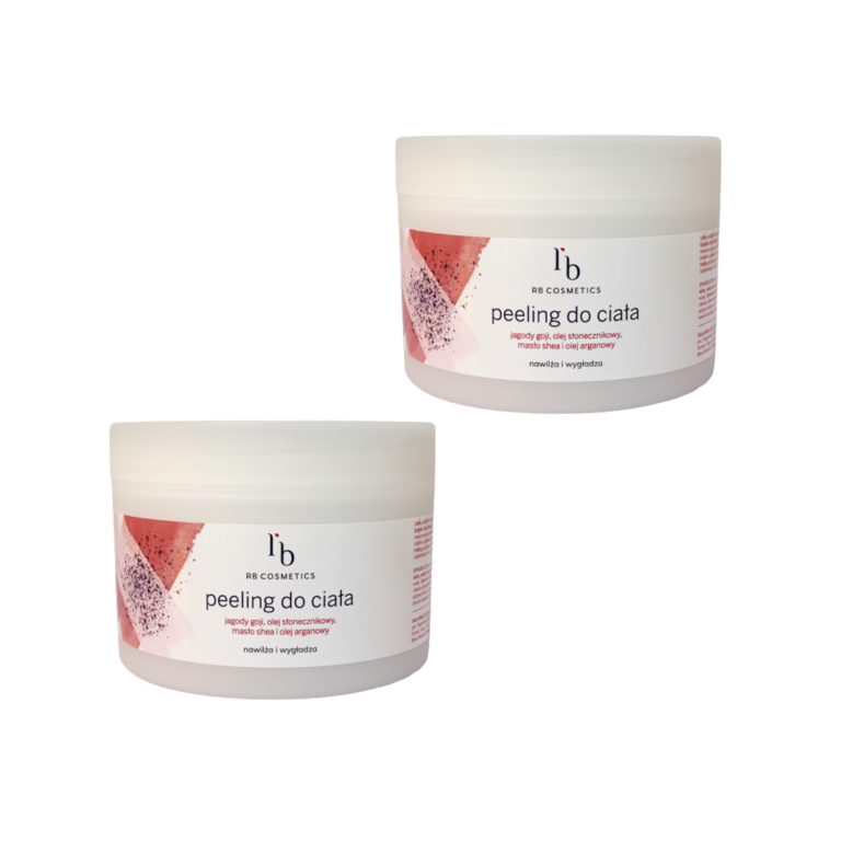 RB Cosmetics Dwa peelingi do ciała