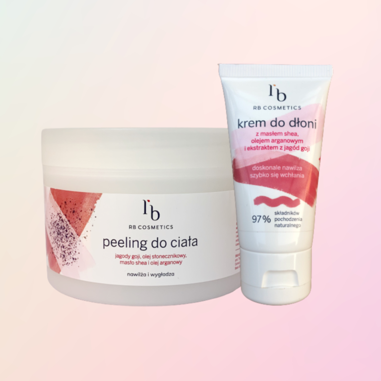 RB Cosmetics PEELING do Ciała i krem do rąk