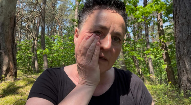 Kadr z drugiego filmu kurs kobido w domu od RB Cosmetics.