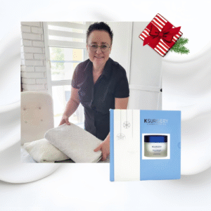 Zestaw Dla Dojrzałej Skóry: kurs Kobido w domu i Zestaw do pielęgnacji, czyli krem i serum.