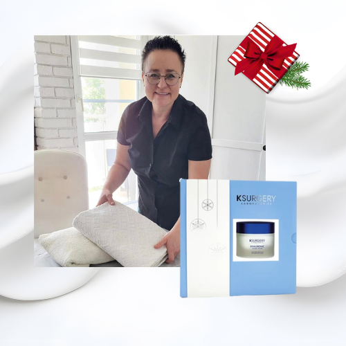 Zestaw Dla Dojrzałej Skóry: kurs Kobido w domu i Zestaw do pielęgnacji, czyli krem i serum.